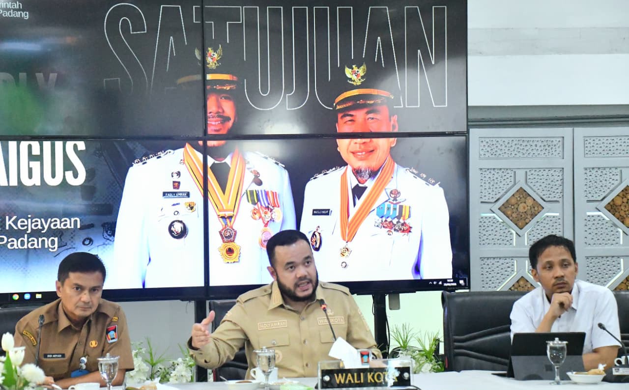 Pemko Padang Komit Percepat Revisi RTRW untuk Penataan Kawasan Rawan Bencana