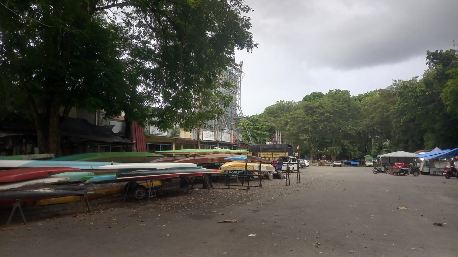 Jelang Renovasi GOR Haji Agus Salim Padang, Sekretariat Cabor Mulai Direlokasi