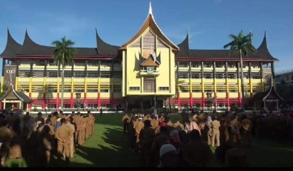 Pemprov Sumbar Gelontorkan Anggaran Rp3,7 Miliar untuk Jasa Keamanan Kantor Gubernur
