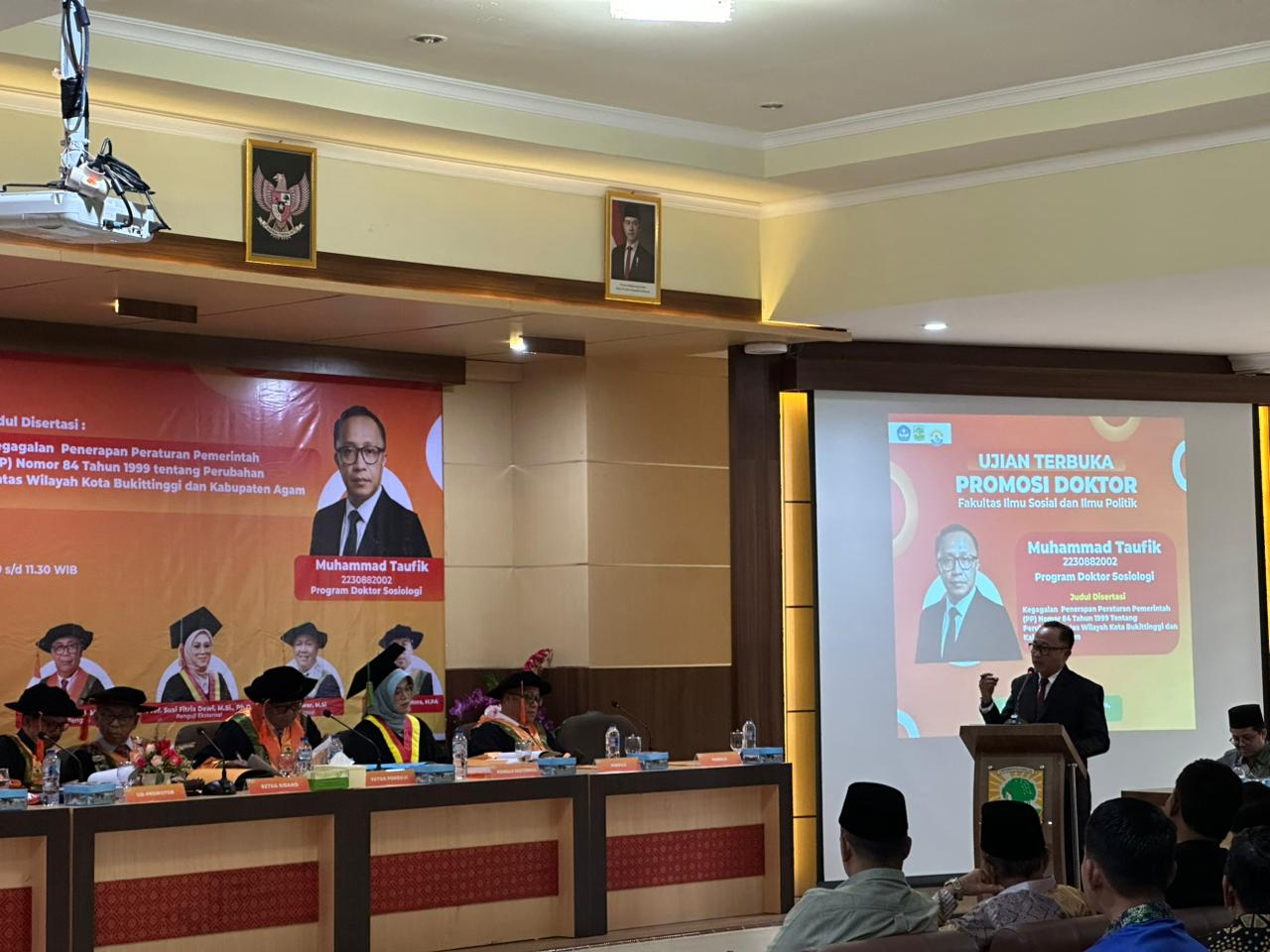 Disertasi Sosiolog Muhammad Taufik Ungkap Penyebab PP Perluasan Bukittinggi Tidak Pernah Terlaksana 25 Tahun