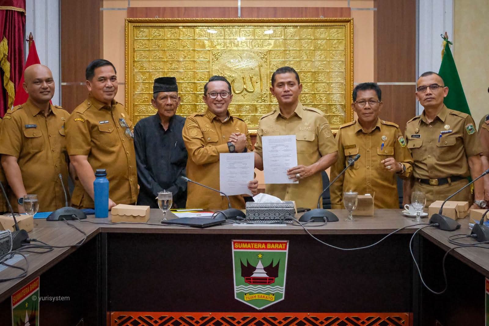 Sengketa Batas Wilayah Belum Tuntas, Bupati Solok dan Tanah Datar Sepakat Serahkan ke Mendagri