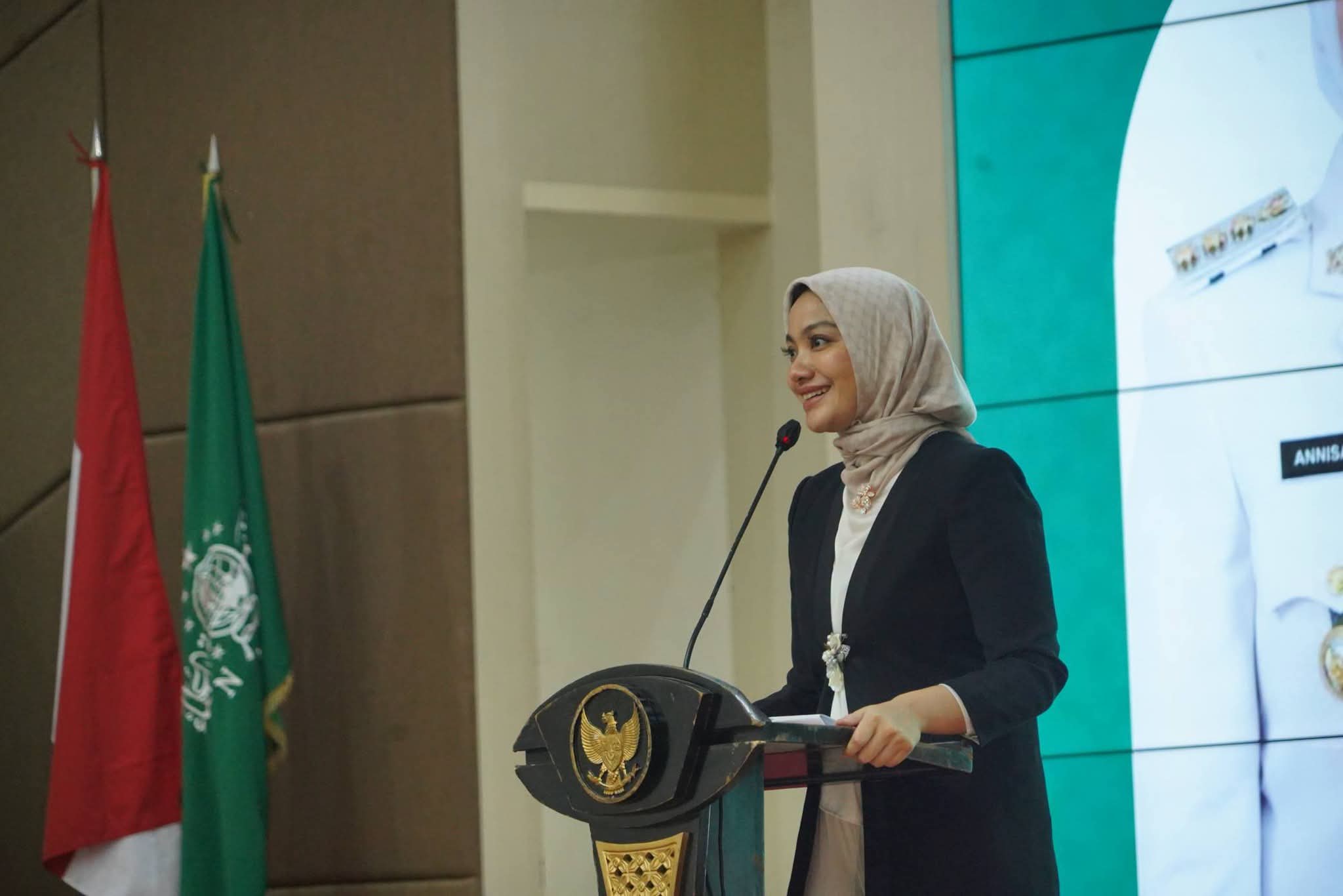 Pengurus PCNU Dharmasraya Dilantik, Bupati Annisa Ajak Perkuat Kolaborasi Bangun Daerah