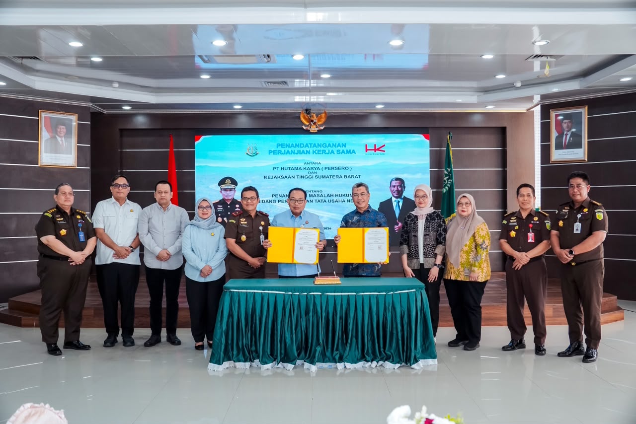 Pembangunan Infrastruktur Taat Hukum, HK Kerja Sama dengan Kejati Sumbar