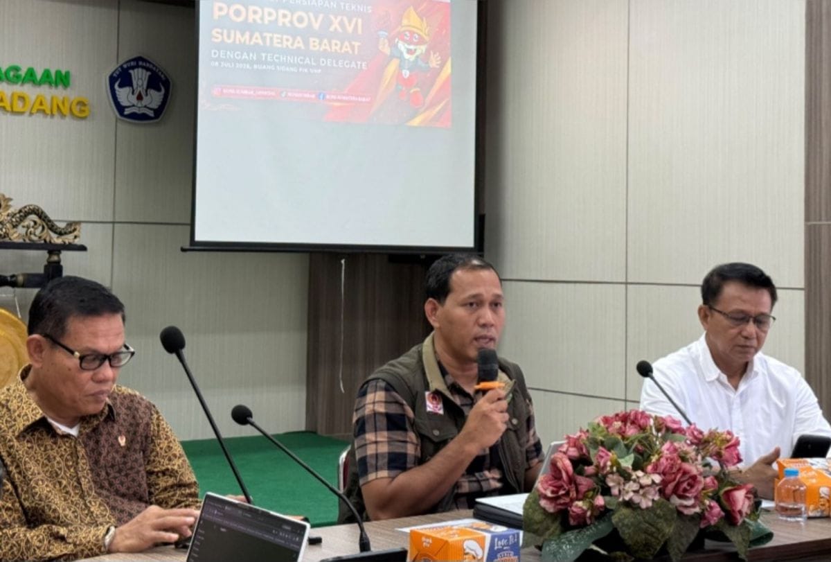 KONI Sumbar Libatkan Technical Delegate Verifikasi Atlet Porprov 2026