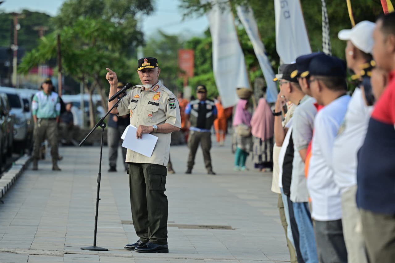 Gubernur Mahyeldi Ajak Masyarakat Jadikan Budaya Bersih sebagai Gaya Hidup