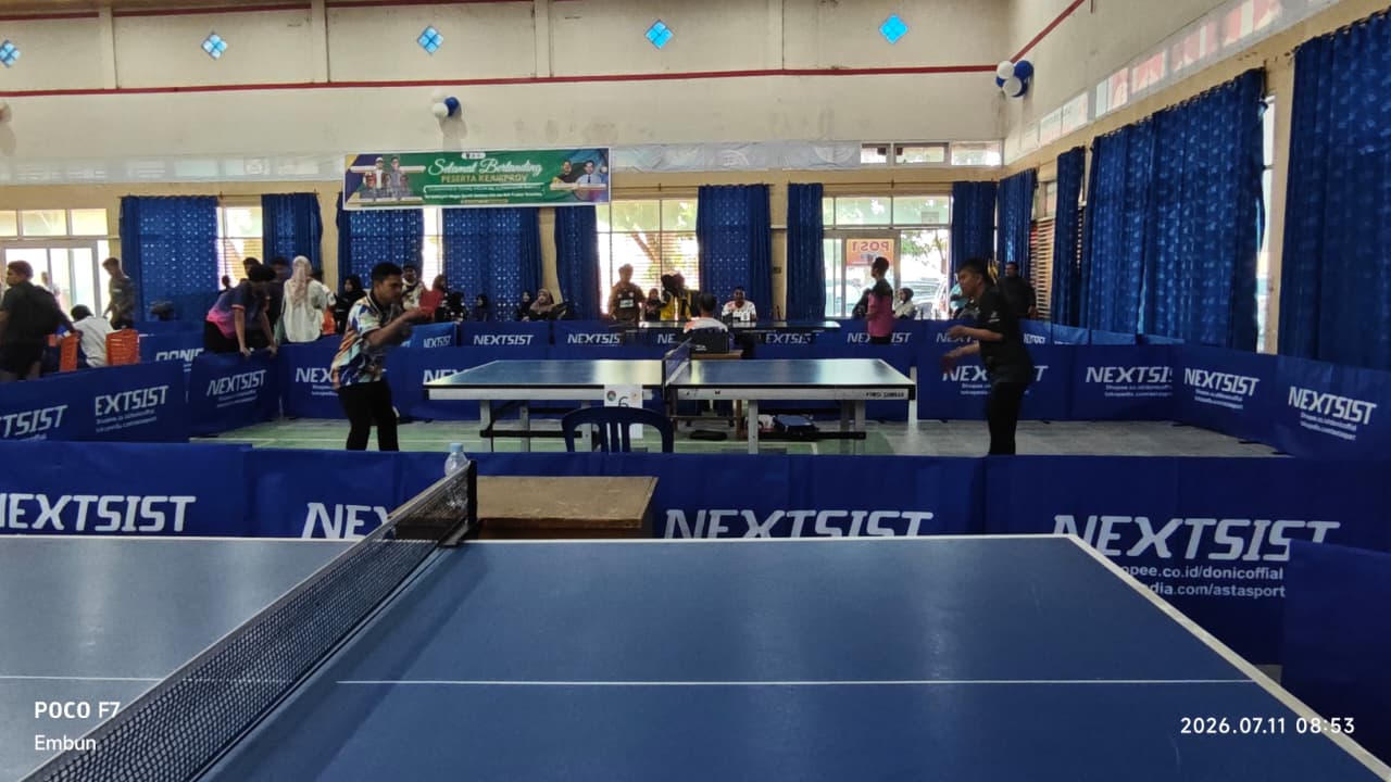 Kejurprov Tenis Meja Sumbar Digelar di Payakumbuh, PTMSI Siapkan Agenda Pembinaan hingga Porprov