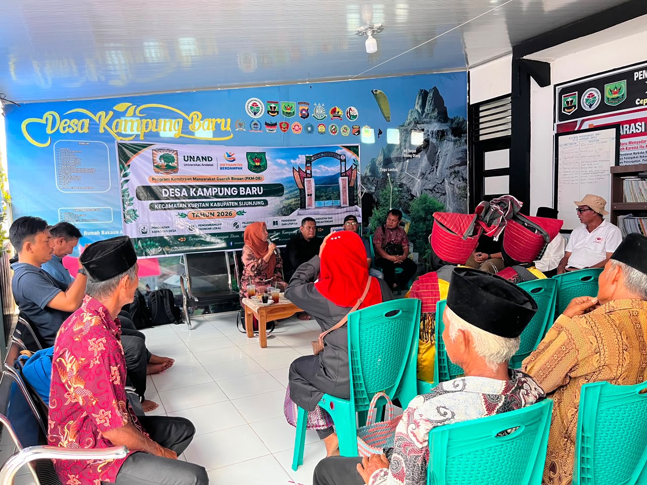 UNAND dan ISI Padang Panjang Perkuat Pelindungan Warisan Budaya Desa Kampung Baru