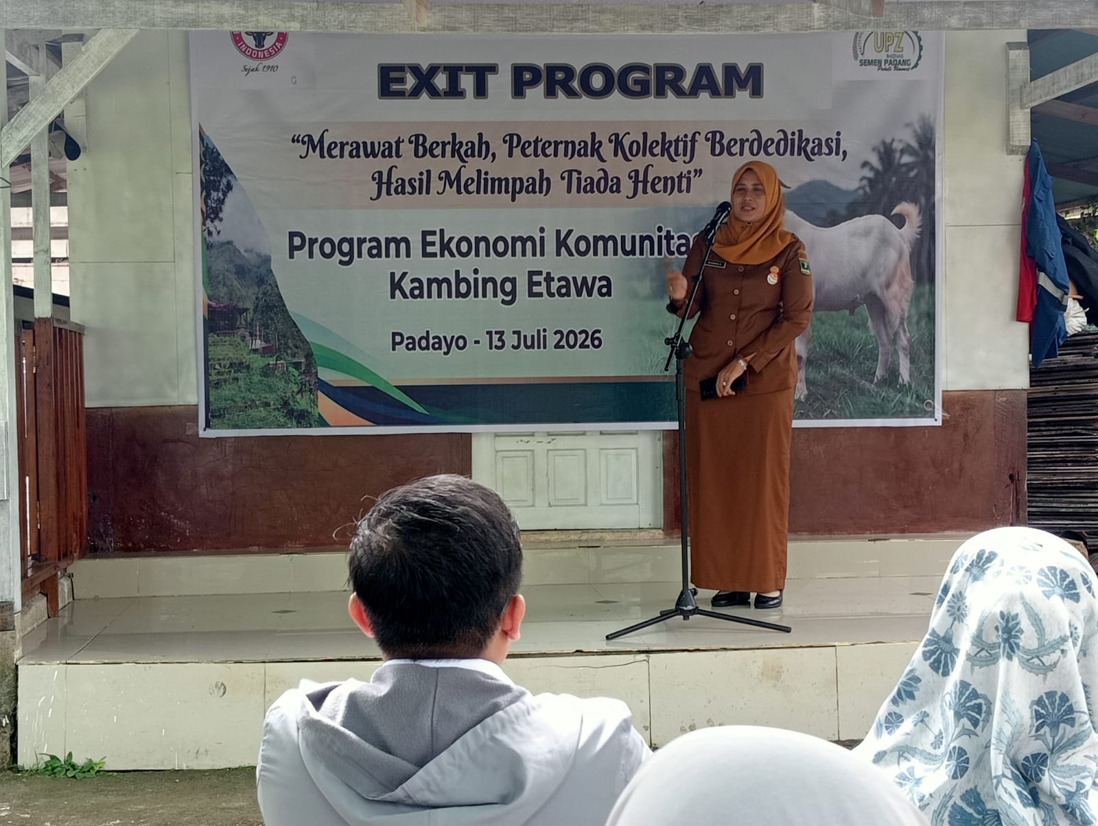 UPZ Baznas Semen Padang Tuntaskan Program Kambing Etawa, Siapkan Mustahik Naik Kelas Jadi Muzaki