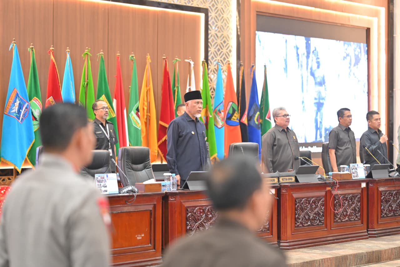 Ranperda Pertanggungjawaban APBD 2025 Disetujui DPRD, Mahyeldi: Masukan Jadi Evaluasi Tata Kelola