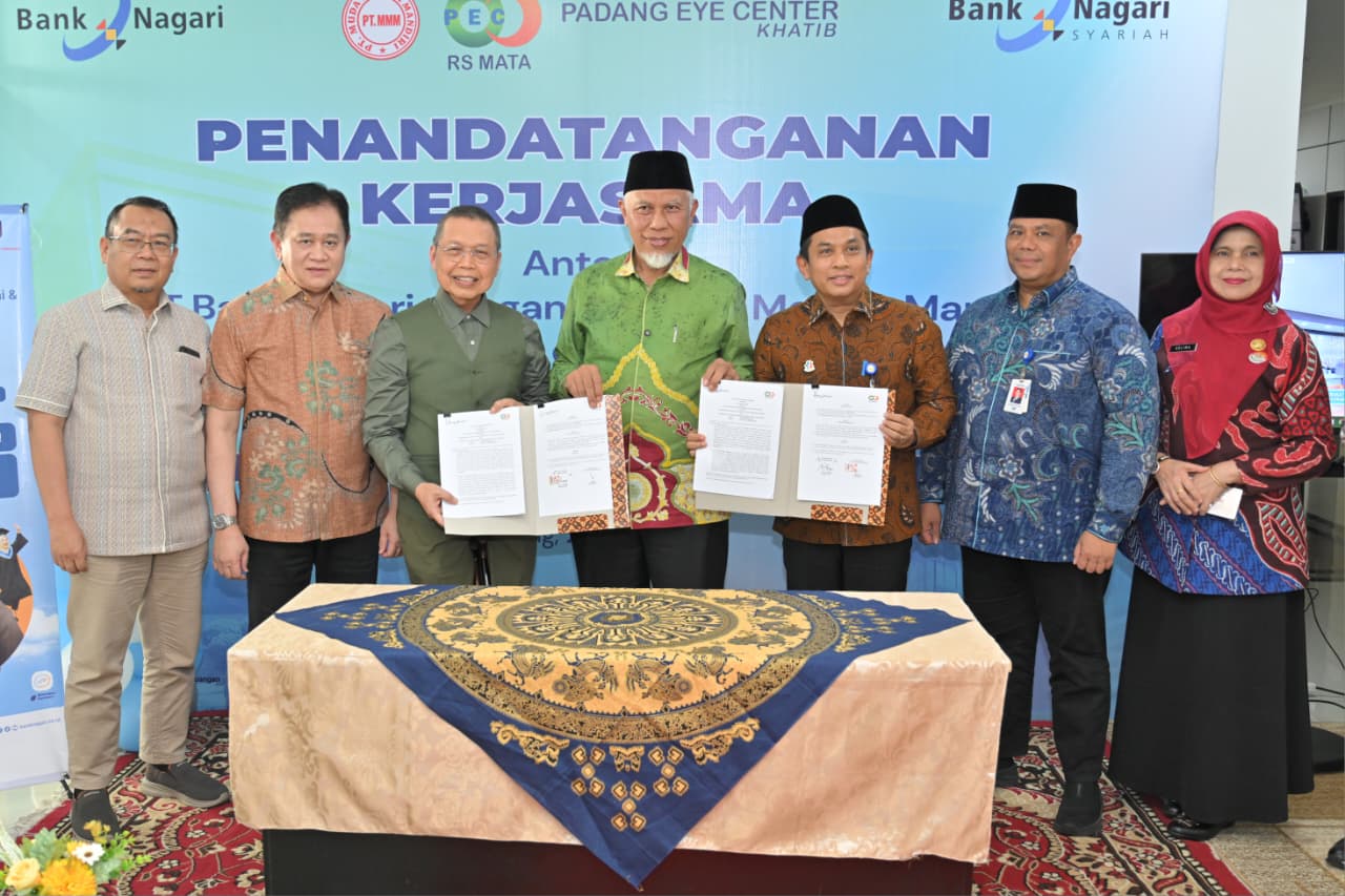 Kerja Sama dengan Padang Eye Center, Dirut Bank Nagari: Nilainya Capai Rp140 Miliar