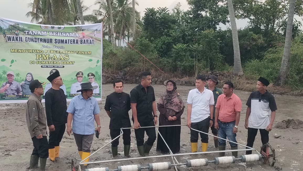 Wagub Vasko: Pertanian Modern Jadi Kunci Tingkatkan Produksi Pangan Sumbar