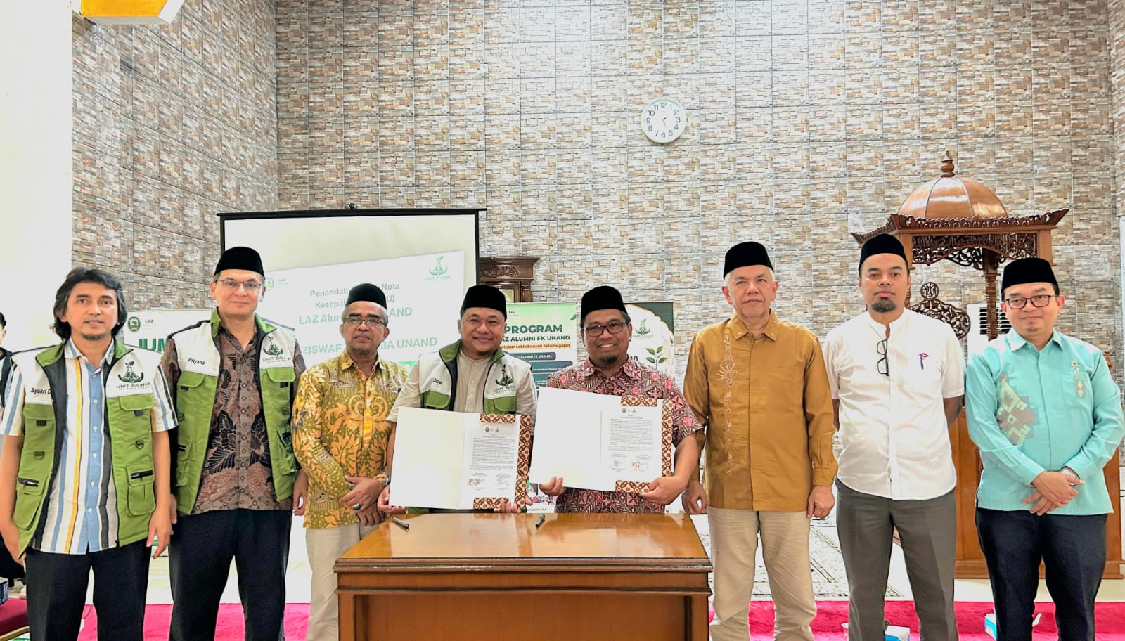 Sinergi untuk Umat, LAZ Alumni FK UNAND Jalin Kerja Sama dengan Unit ZISWAF IKA Kimia