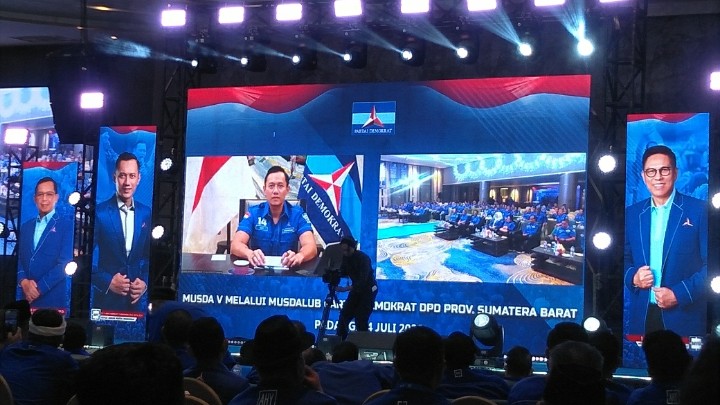 AHY ke Kader Demokrat Sumbar: Bangun Kekuatan, Jadi Jembatan Bagi Masyarakat