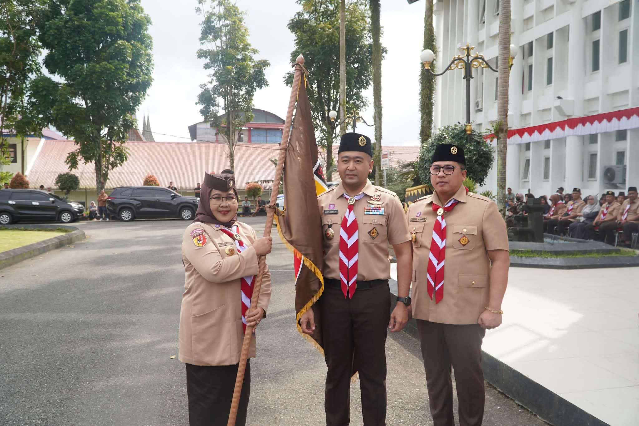 762 Anggota Pramuka Sumbar Dilepas Ikuti Jamnas XII di Jakarta