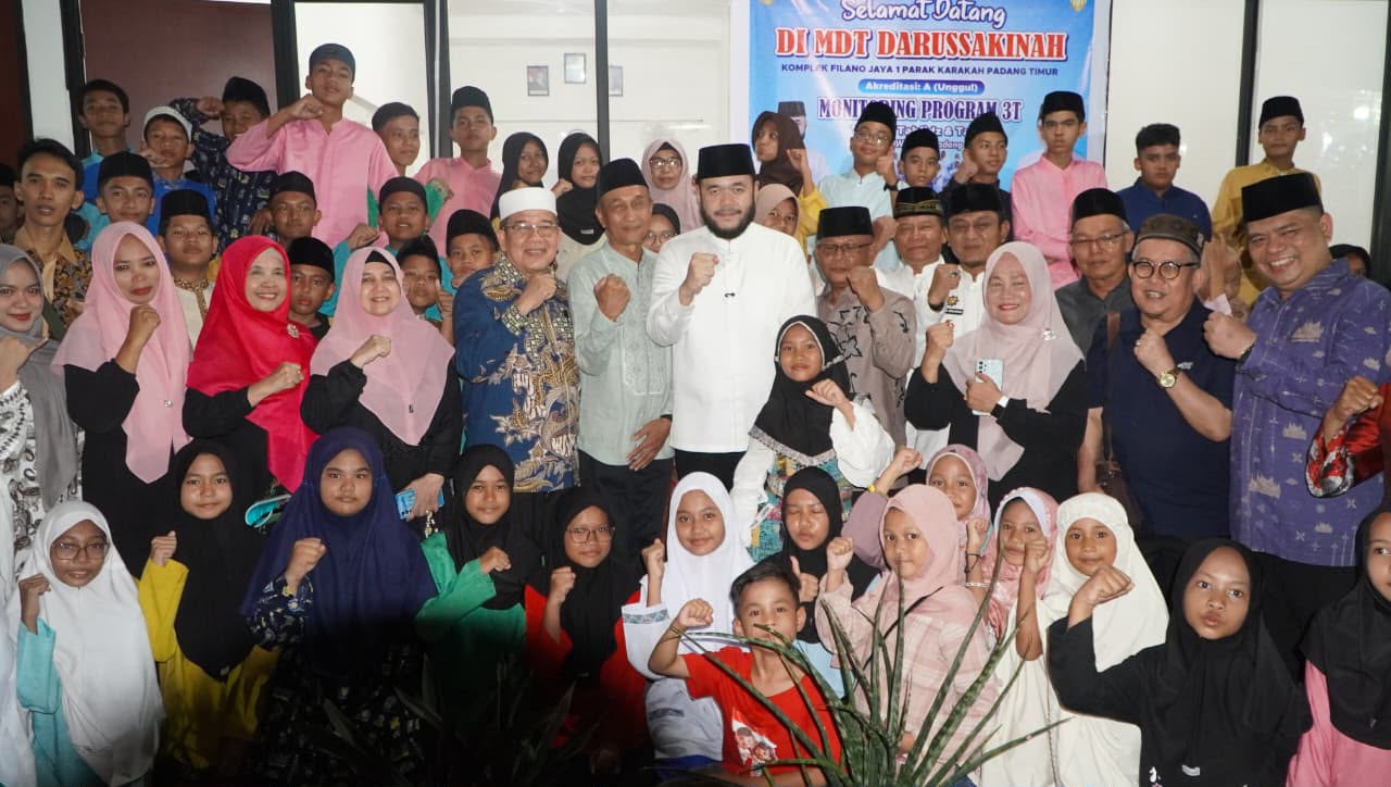 Wako Padang Monitoring Progul Smart Surau, Pastikan Kurikulum 3T Berjalan Optimal