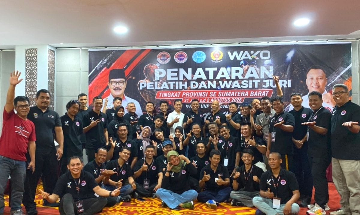 Pengprov KBI Sumbar Matangkan Persiapan Jelang Porprov XVI Lewat Penataran Pelatih dan Wasit
