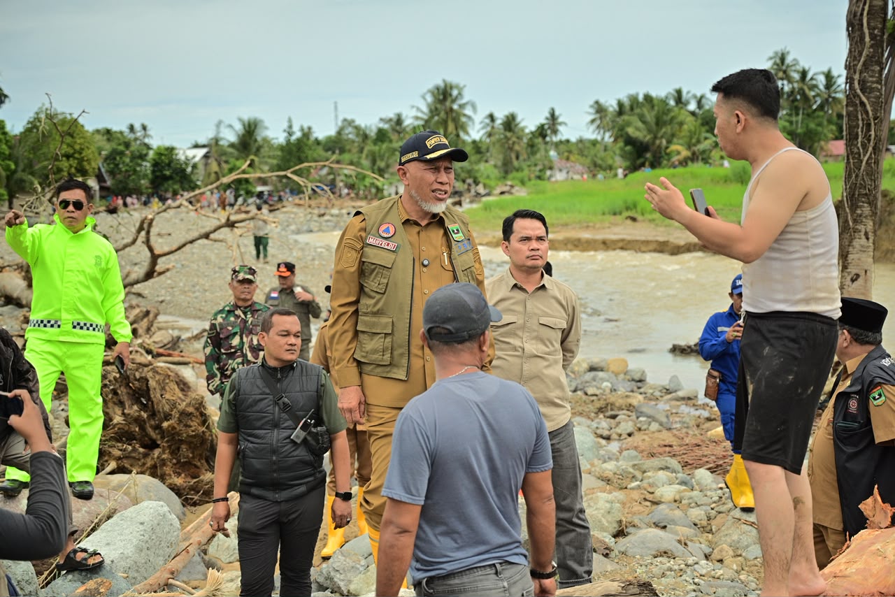 Gubernur Sumbar Instruksikan Seluruh OPD Bergerak Cepat Tangani Dampak Bencana