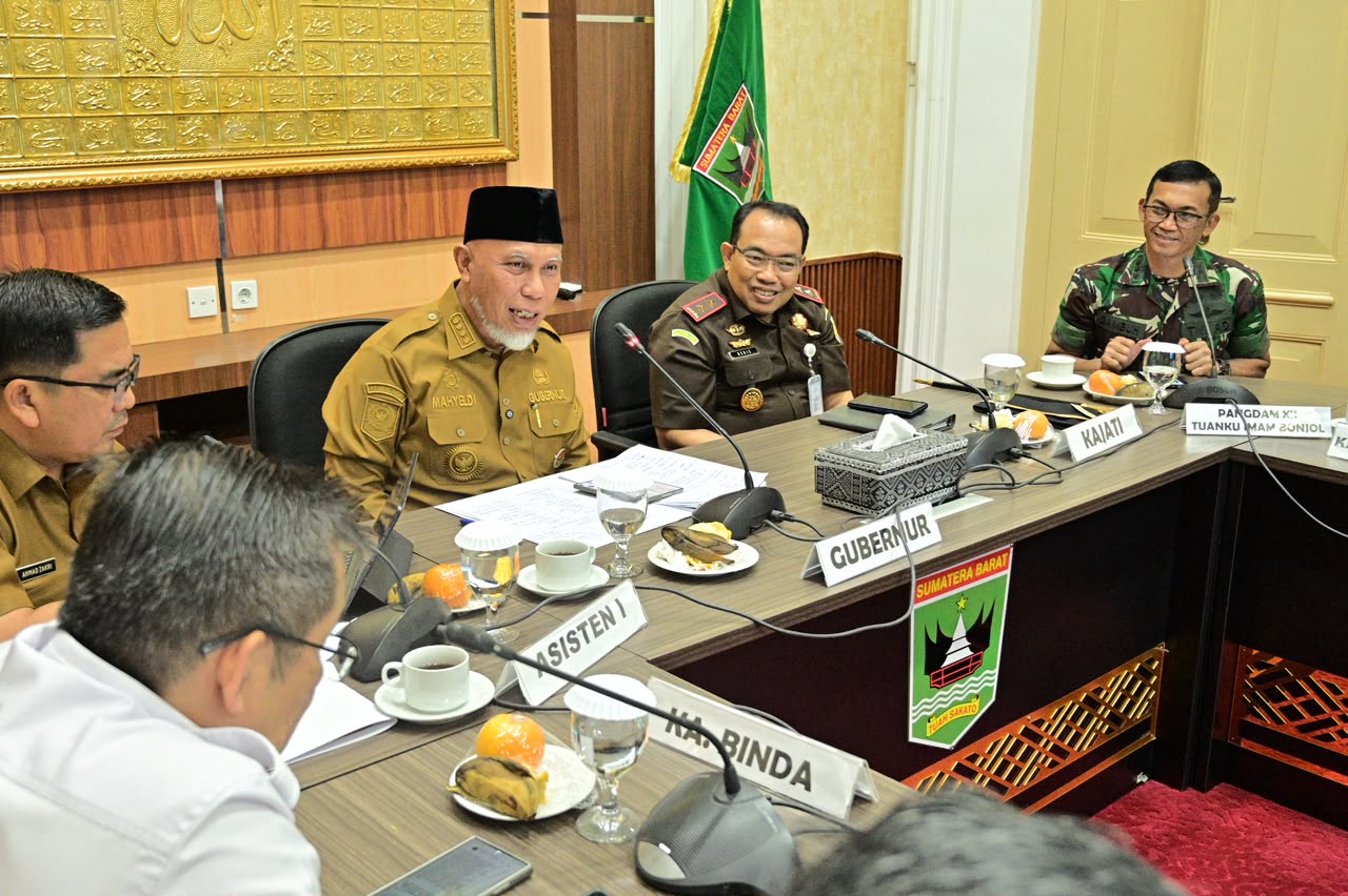 FGD Forkopimda Bahas Narkoba hingga Judi Daring, Mahyeldi Minta Nagari Jadi Garda Terdepan