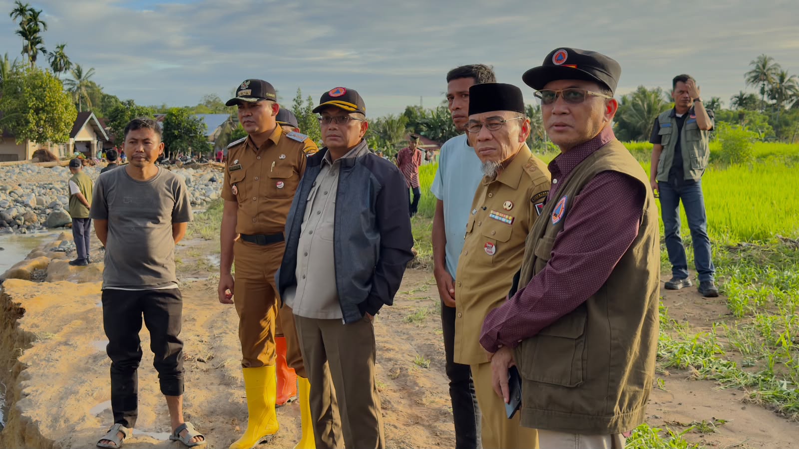 Kunjungi Lokasi Terdampak Banjir di Kuranji, BNPB Inventarisasi Kebutuhan Pemulihan