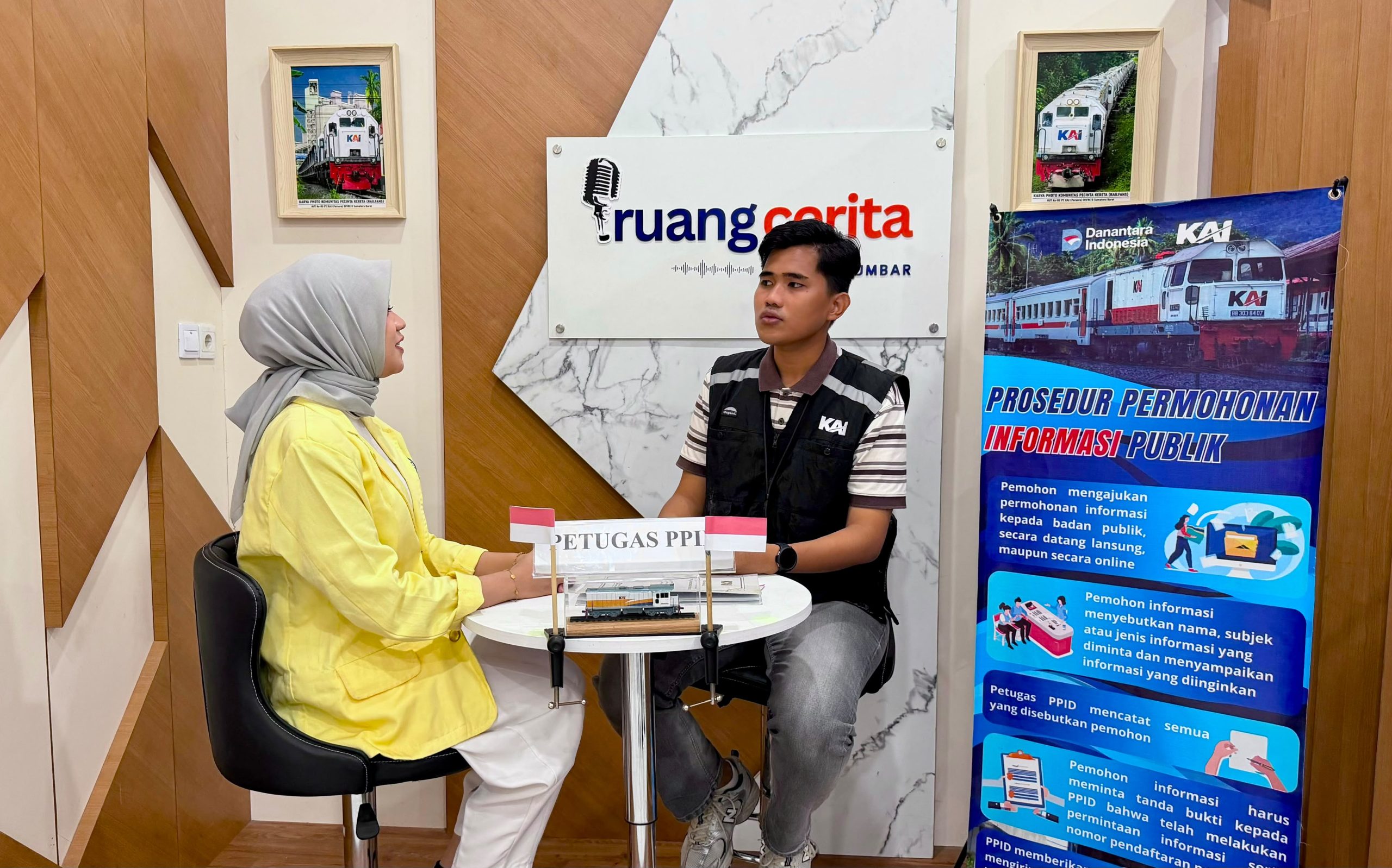 Permudah Akses Informasi, KAI Sumbar Hadirkan Layanan PPID Profesional hingga Inklusif