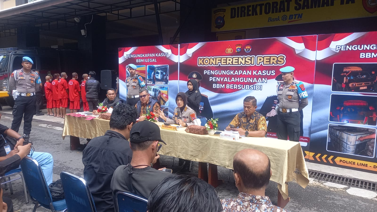 Polisi Ringkus 7 Tersangka Penyelewengan Solar di Sumbar, 13.298 Liter Disita