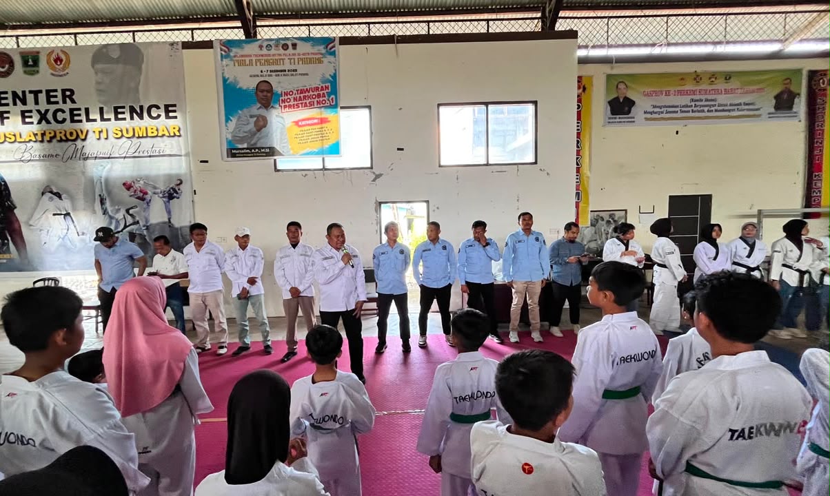 611 Taekwondoin Ikuti UKT Geup 2 Kota Padang, Mursalim: Sabuk Naik, Karakter Juga Harus Naik