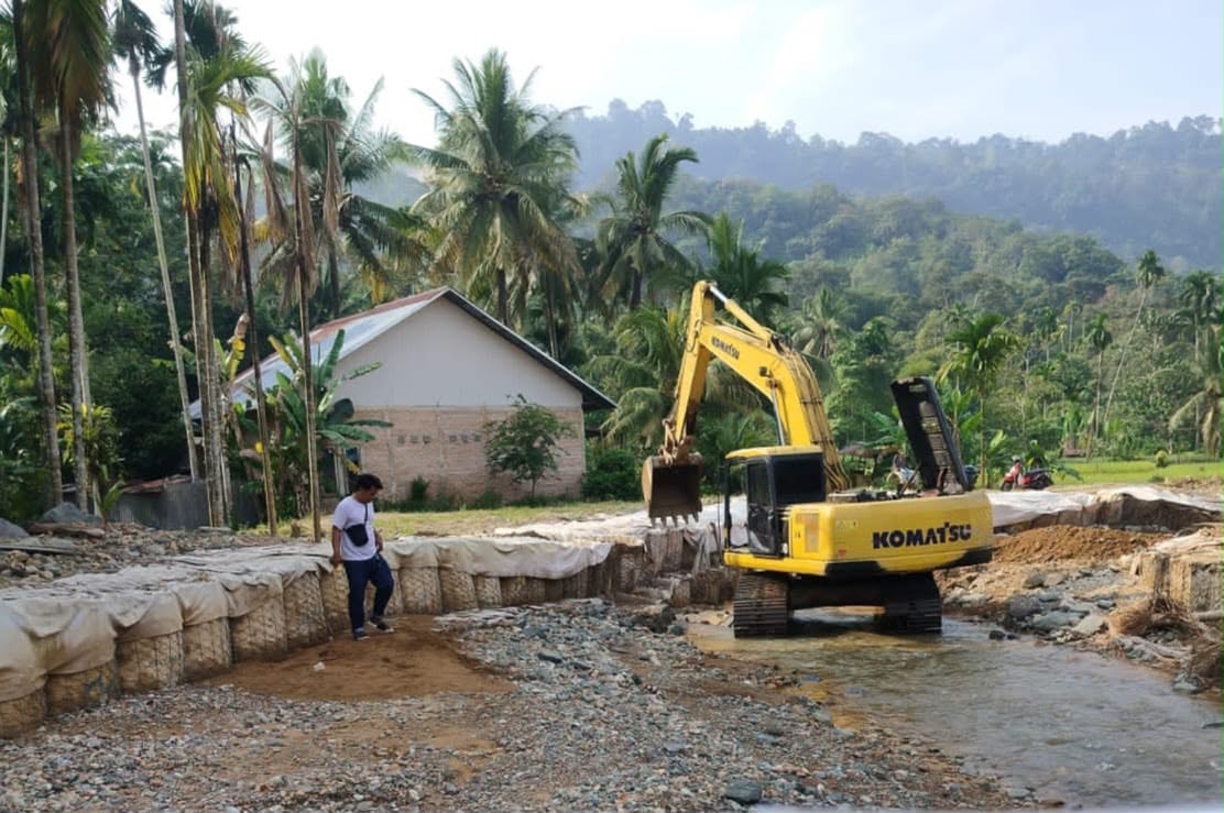 Pemko Padang Kebut Pengerjaan Sejumlah Titik Infrastruktur Terdampak Bencana