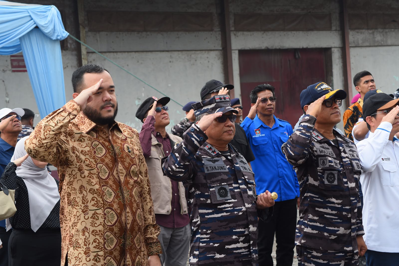 Wako Padang Lepas KRI Teluk Kendari-518 Usai Meriahkan HJK ke-357