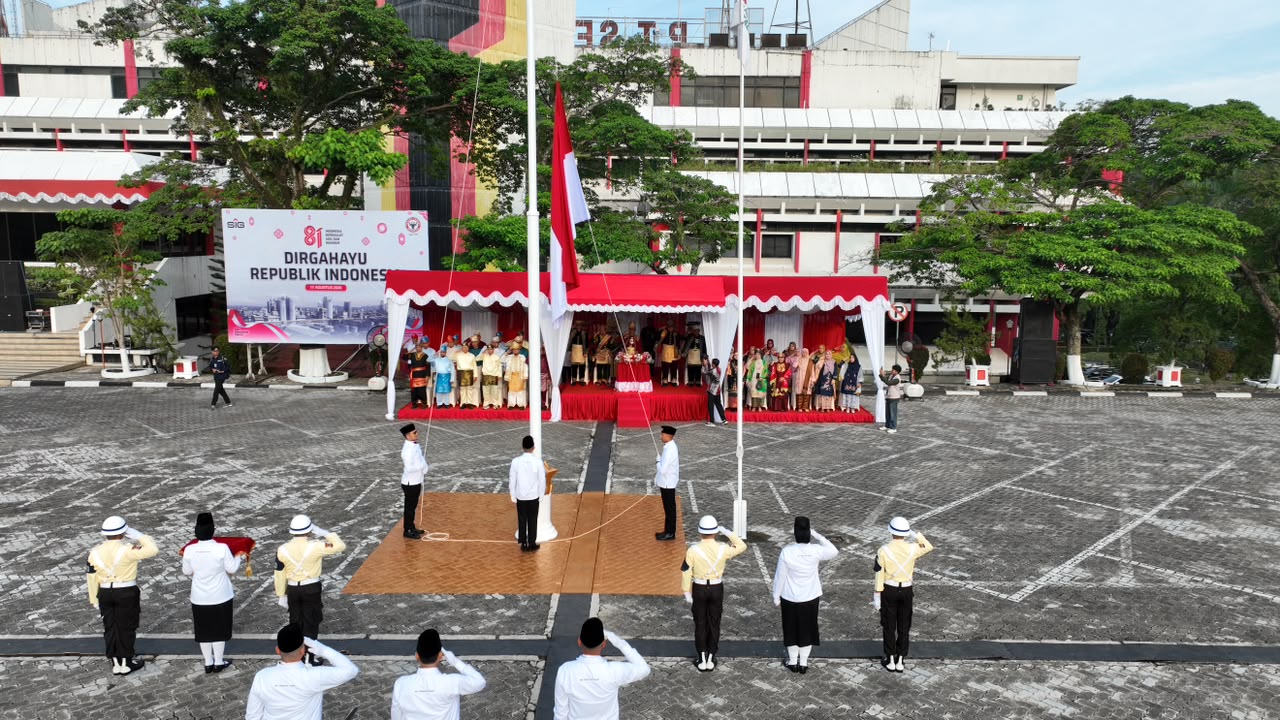 Peringatan HUT RI, Dirut PT Semen Padang: Momentum Kembali Rebut Kepercayaan Pasar