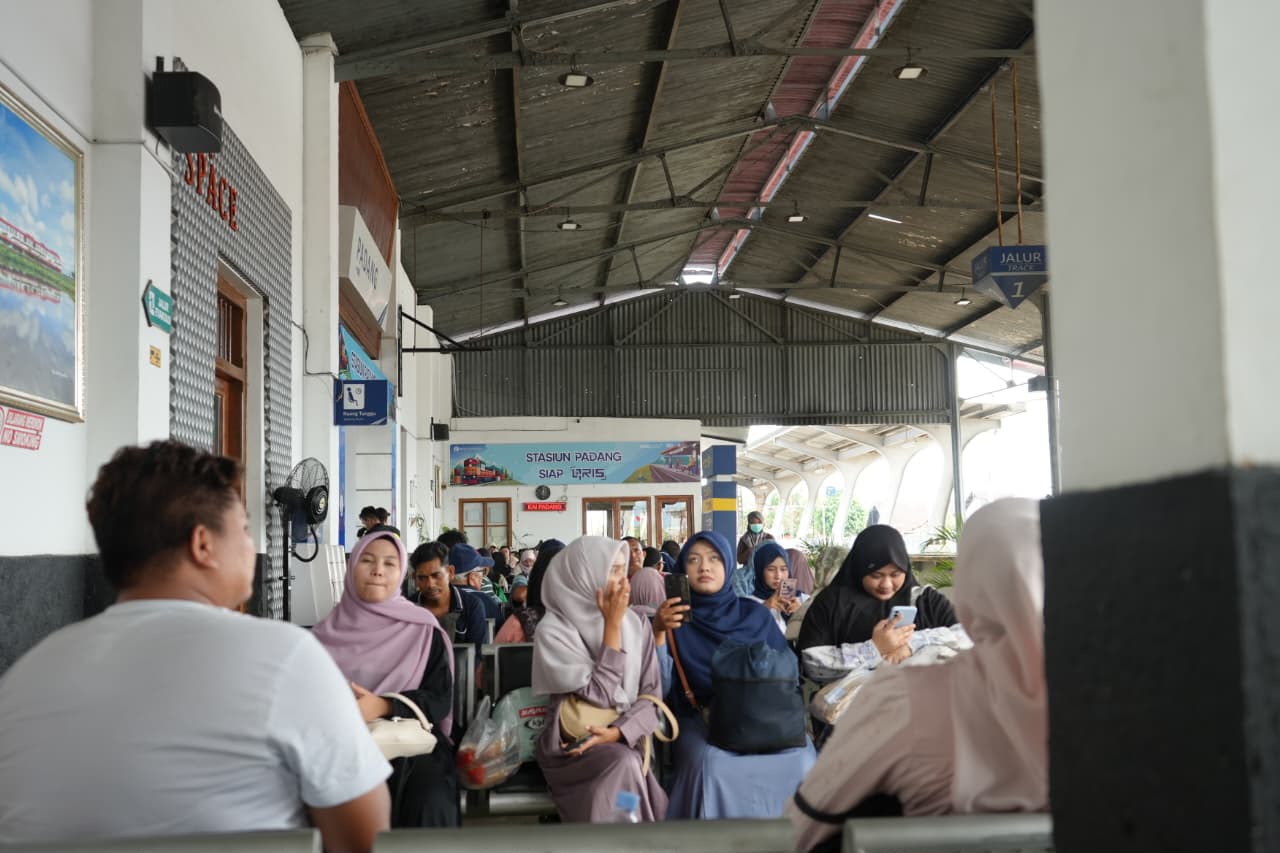 Libur Maulid Nabi, KAI Sumbar Layani 8.181 Penumpang