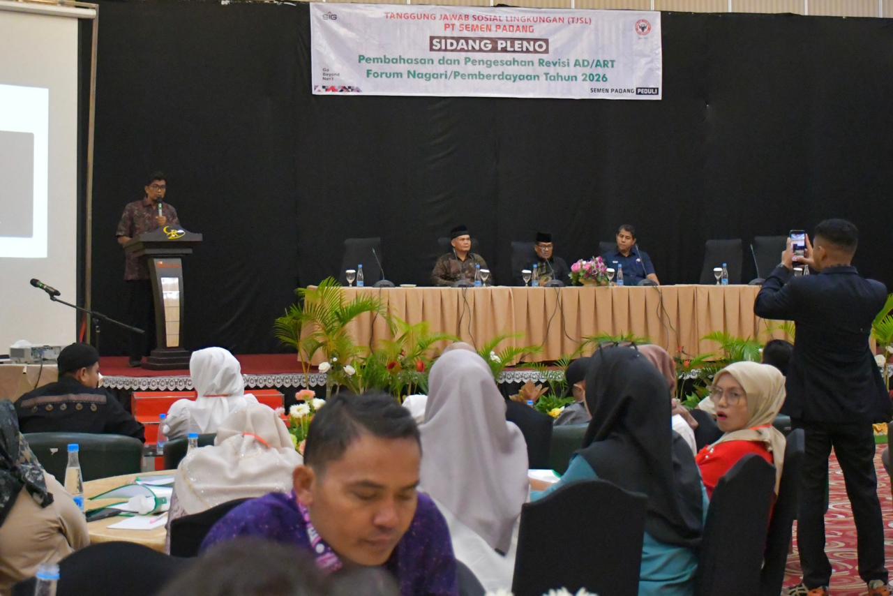 Rp20 Miliar Mengalir ke Nagari, KAN: Mari Kita Jaga Semen Padang!