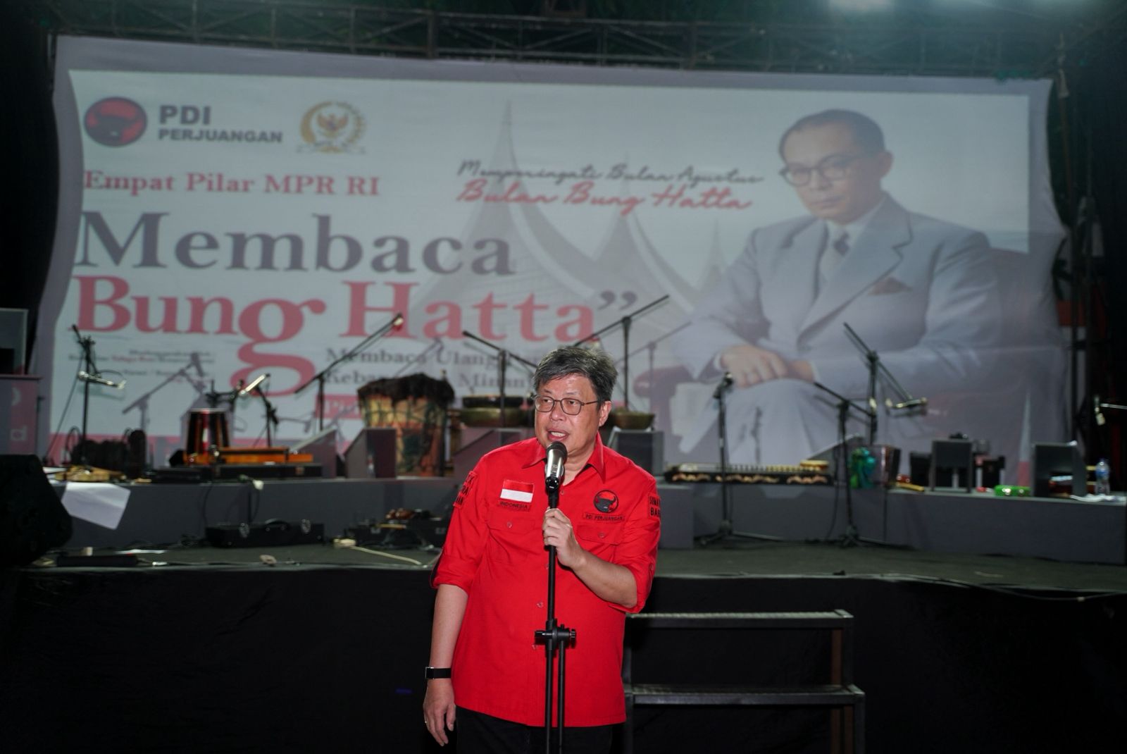 Diskusi Agustus Bulan Bung Hatta, Alex Indra Lukman: Perbedaan Pilihan Politik Hanya Saat Kontestasi