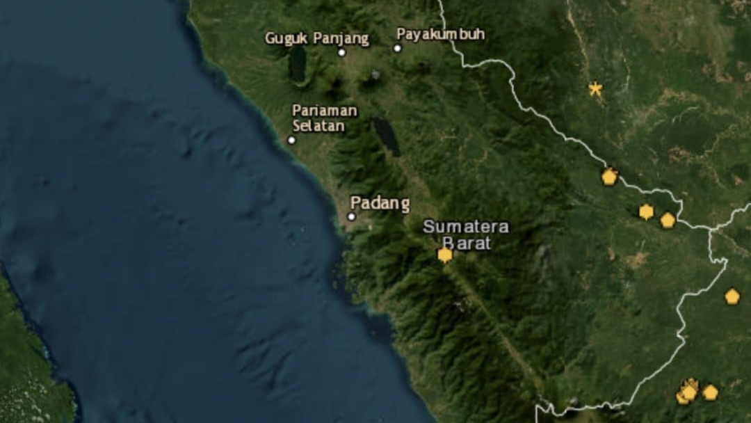 9 Titik Panas Terdeteksi di Sumbar, Ini Kata DLH 