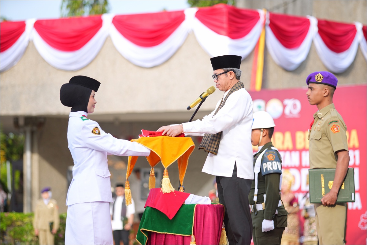 Upacara HUT RI di UNAND, Rektor: Kampus Harus Jadi Tulang Punggung Kebangkitan Indonesia