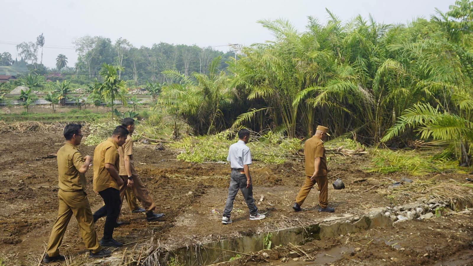 Bupati Pasbar Cek Kesiapan 6,5 Ha Lahan untuk Pembangunan Sekolah Rakyat