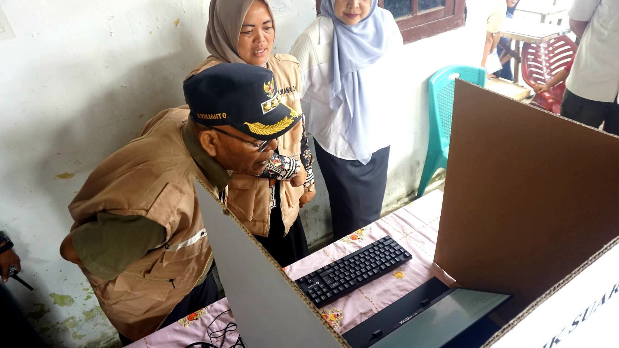 Pilwana E-Voting Perdana di Pasbar Diklaim Lancar, 47 TPS Nihil Kendala