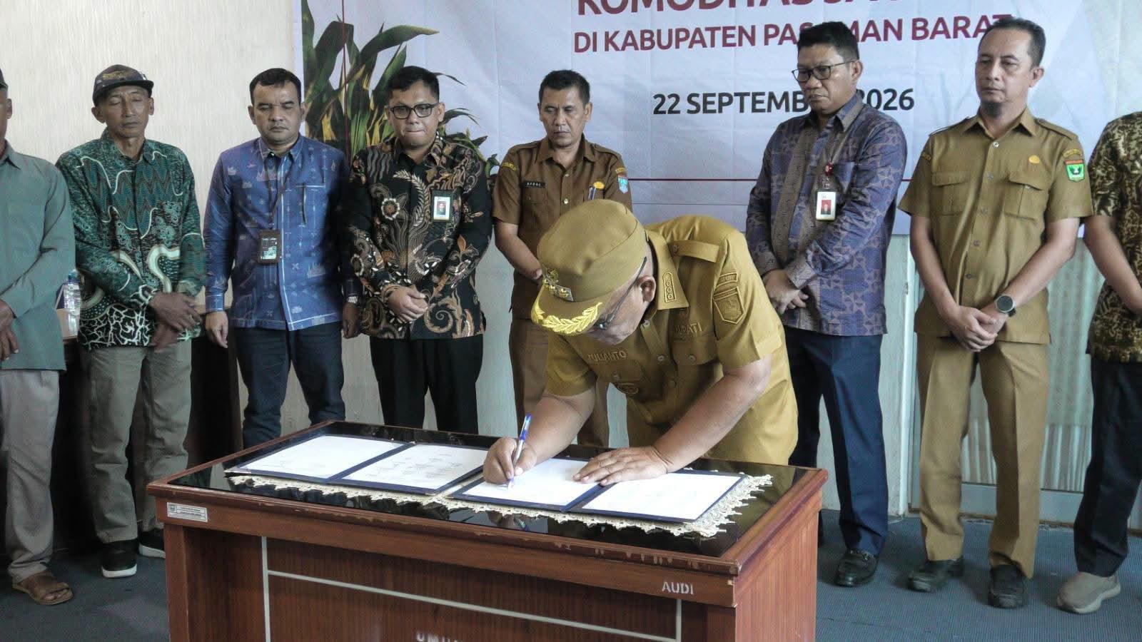 Kolaborasi dengan OJK, Pemkab Pasbar Perkuat Pembiayaan Petani Jagung