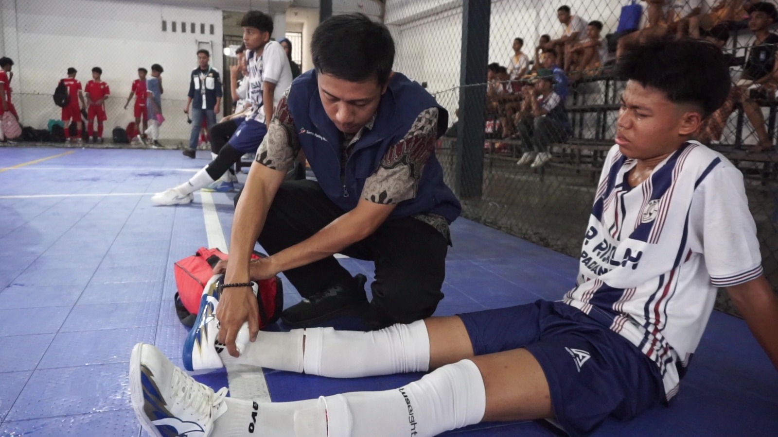 SPH Dukung Futsal Smanten, Kenalkan Layanan Kesehatan kepada Masyarakat