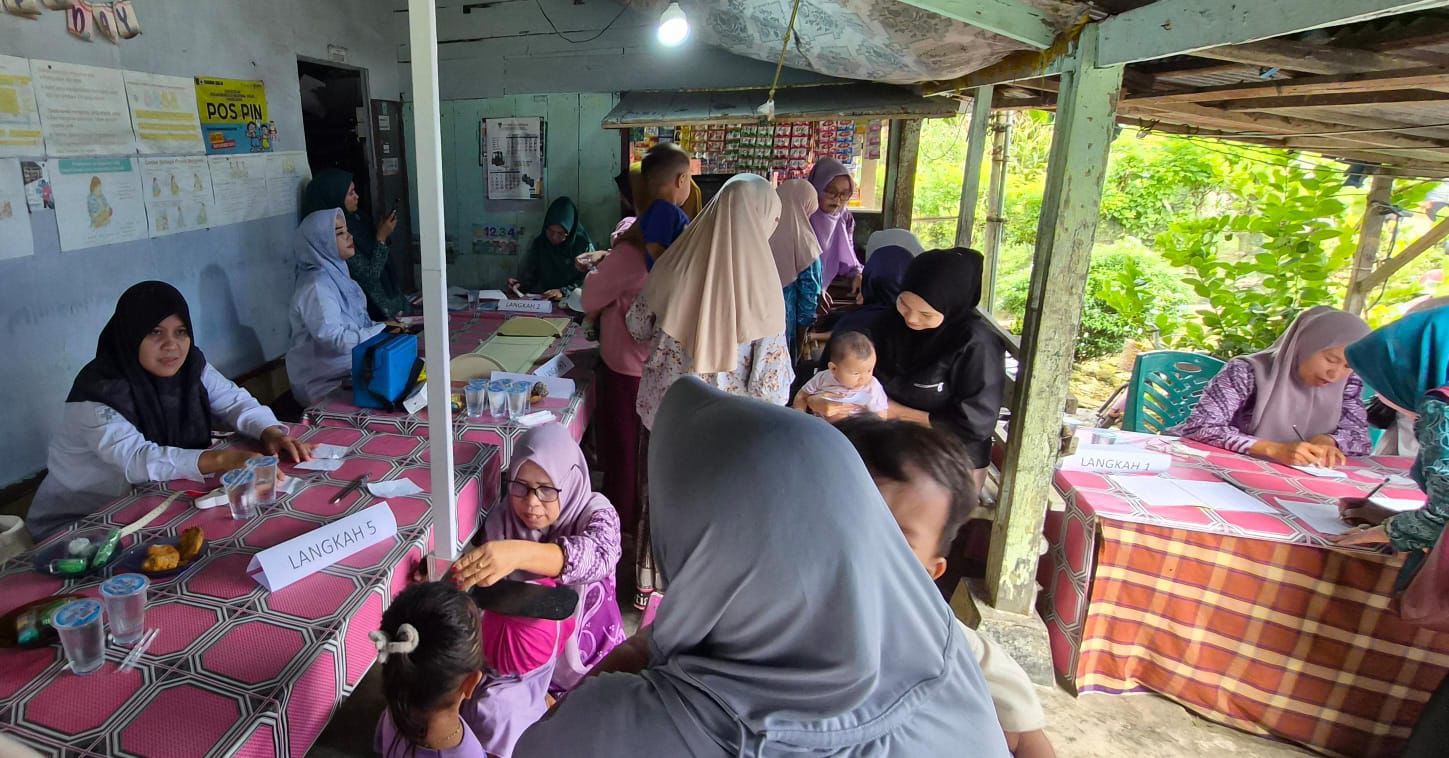 Tangani Stunting dari Hulu, Puskesmas Anak Air Dampingi Ibu Hamil hingga Balita