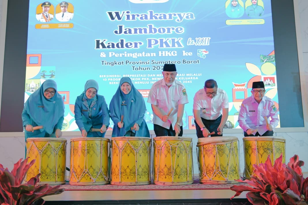 Buka Jambore Kader PKK, Gubernur Sumbar Dorong 10 Program Pokok Jawab Persoalan Masyarakat