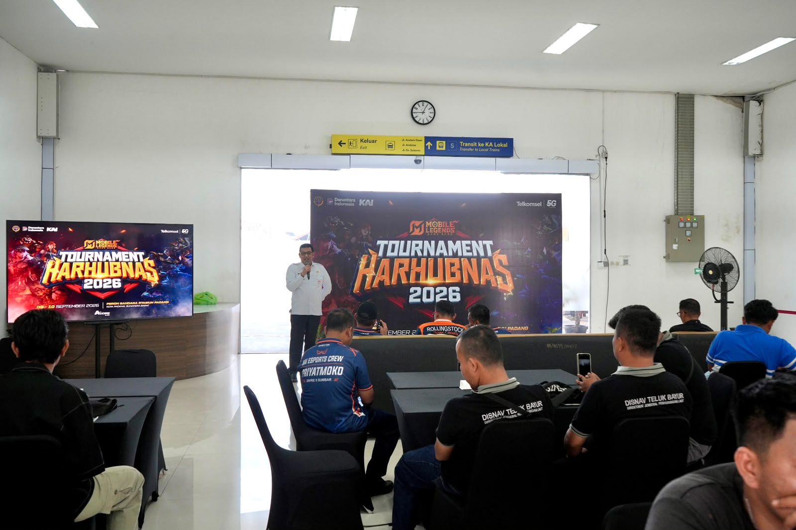 Harhubnas 2026, KAI Sumbar Fasilitasi Adu Strategi 24 Tim di Turnamen Mobile Legends