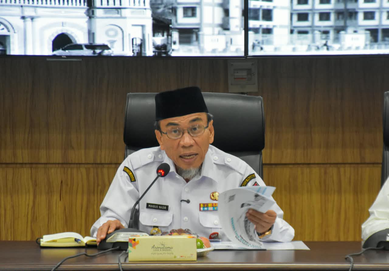 Pemko Padang Targetkan PAD Rp1,04 Triliun, Wawako Ingatkan OPD Kejar Sesuai Rencana