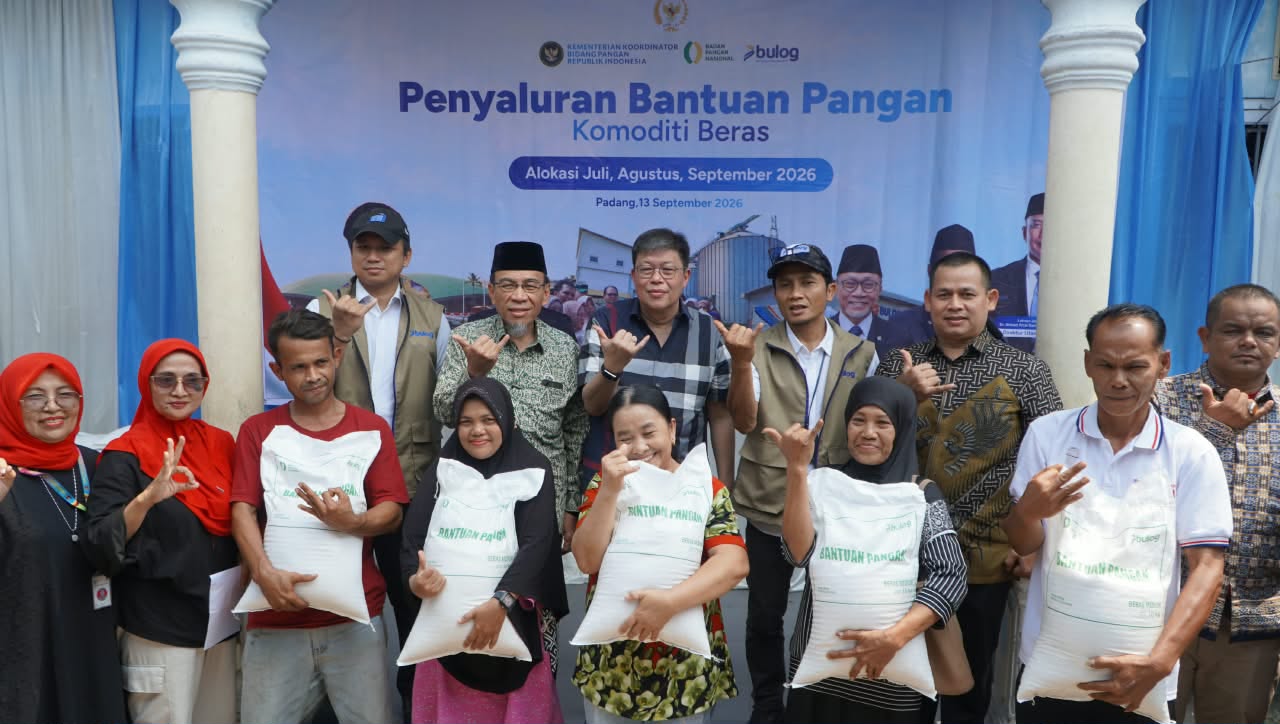 Realisasi Bantuan Pangan di Sumbar 49,46 Persen, Anggota DPR Desak Percepat Penyaluran