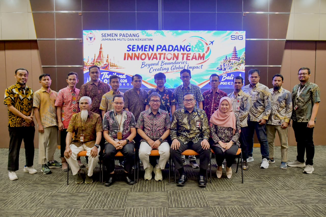 Lepas 4 Tim ke Kompetisi Internasional, Dirut Semen Padang: Inovasi Perlu Terus Diterapkan