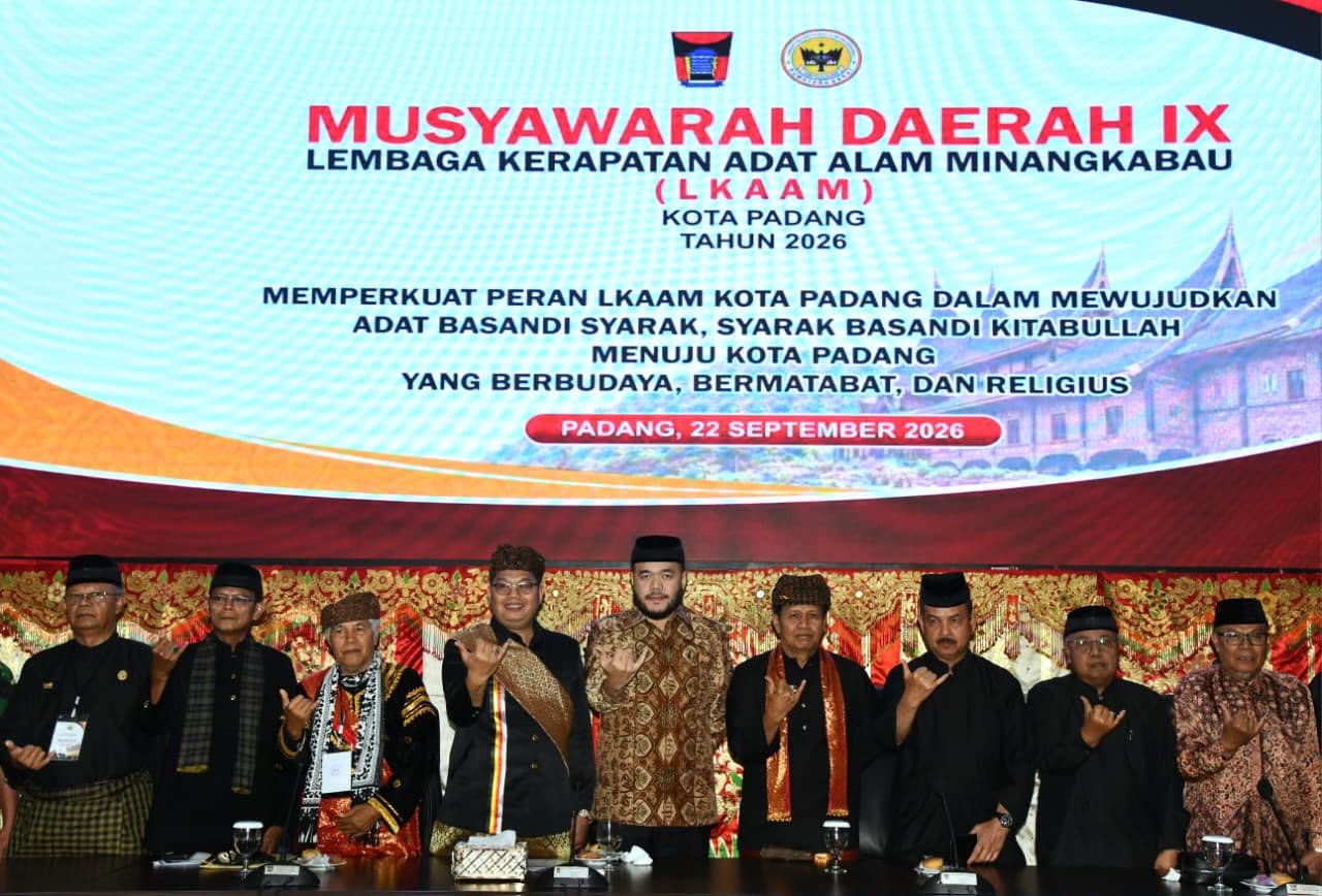 Wako Padang Ajak LKAAM Perkuat Kolaborasi Hadapi Narkoba, Tawuran hingga LGBT