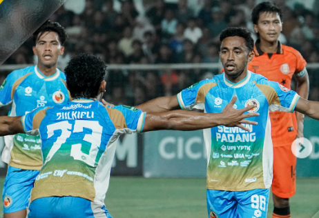 Semen Padang Fc Raih Kemenangan Perdana, Menang Tipis Atas Persiraja